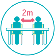 ソーシャルディスタンス